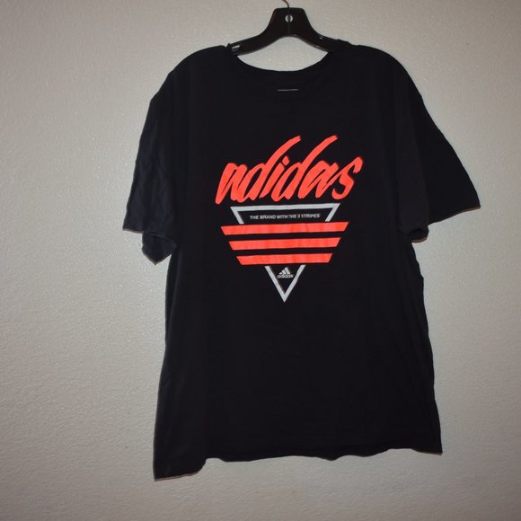 Adidas Mens Graphic Tee Size 2X EUC Clean Pet/Smoke-free home - Picture 3 of 5